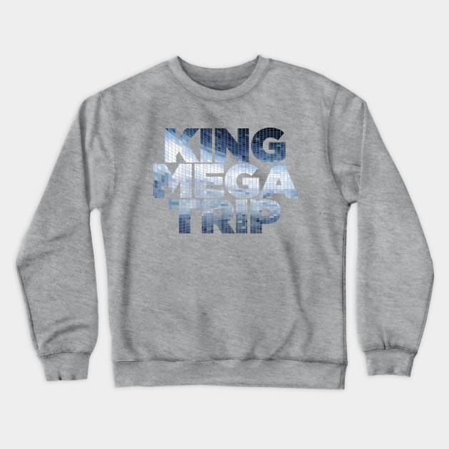 King Megatrip Neo Logo (disco) Crewneck Sweatshirt by Megatrip